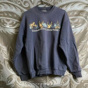LifeStyle Classics American Hunter Sweater/Crewneck Size Mens M